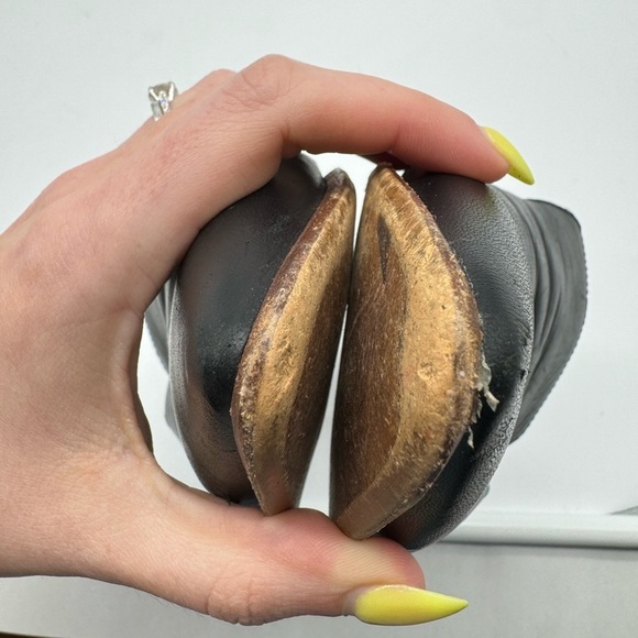 Madewell The Gemma Mule Leather Black 6.5 - Picture 4 of 12